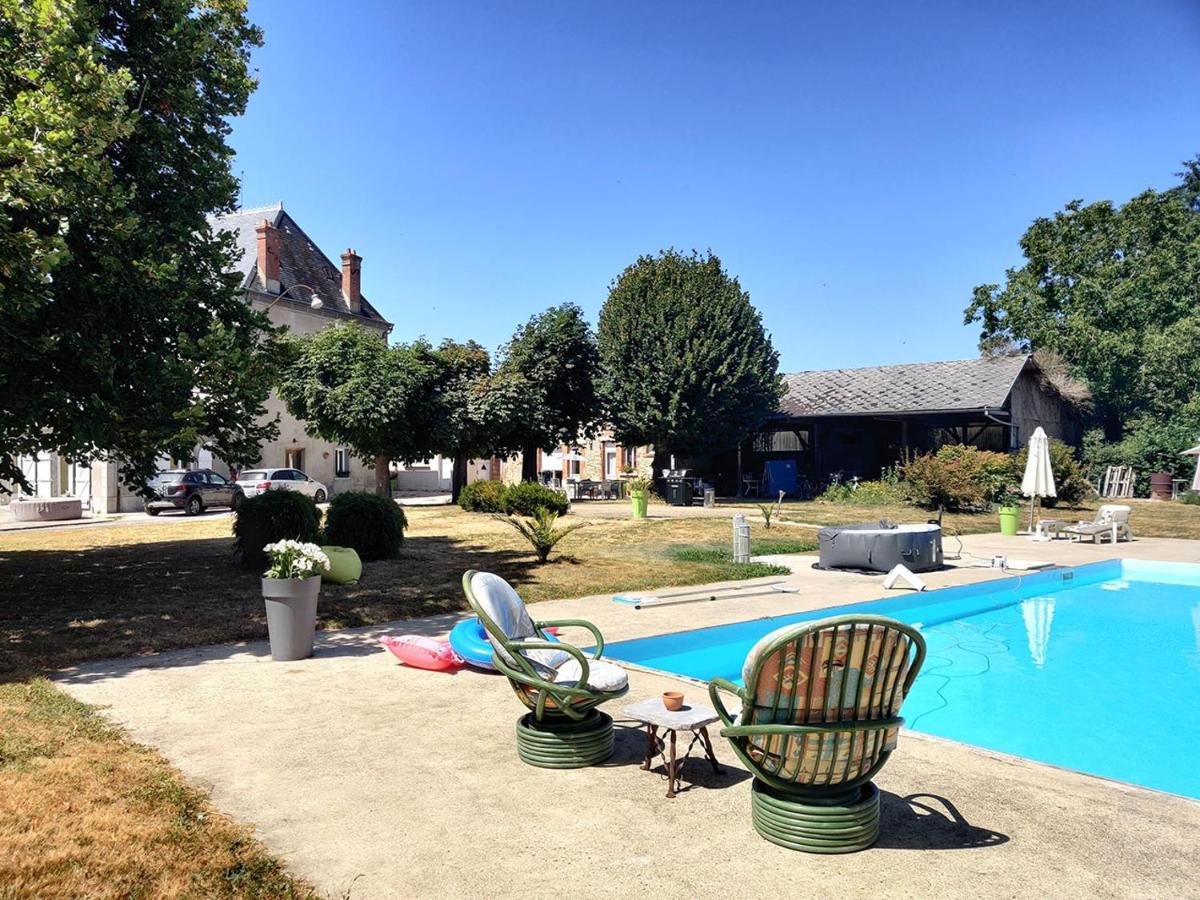 Villa Domaine De La Caure Bussiere-Dunoise Exterior foto